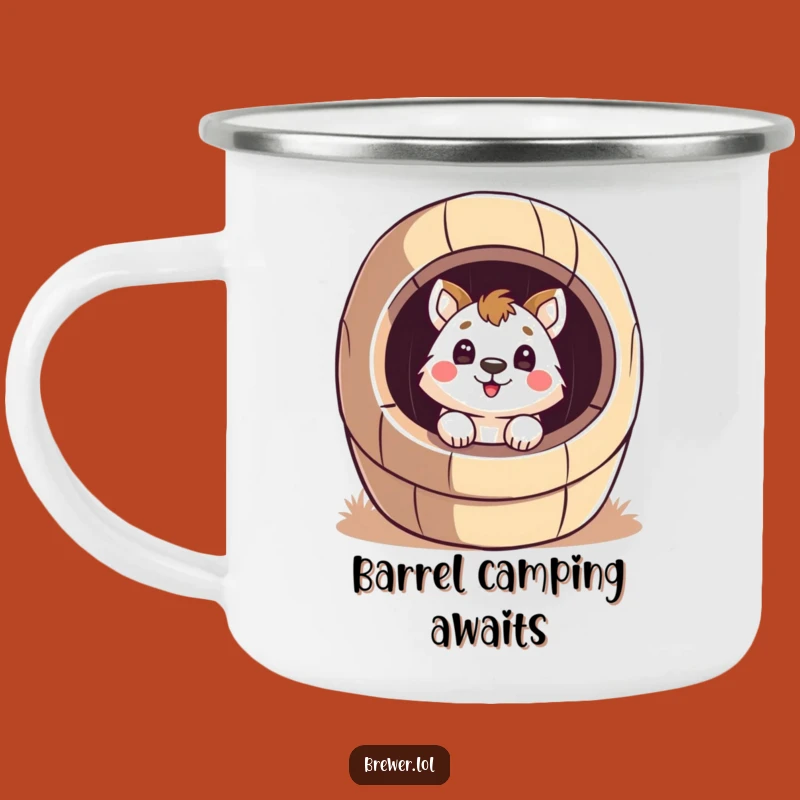 Funny Surprised Animal Camping Mug - Sip Your Surprises