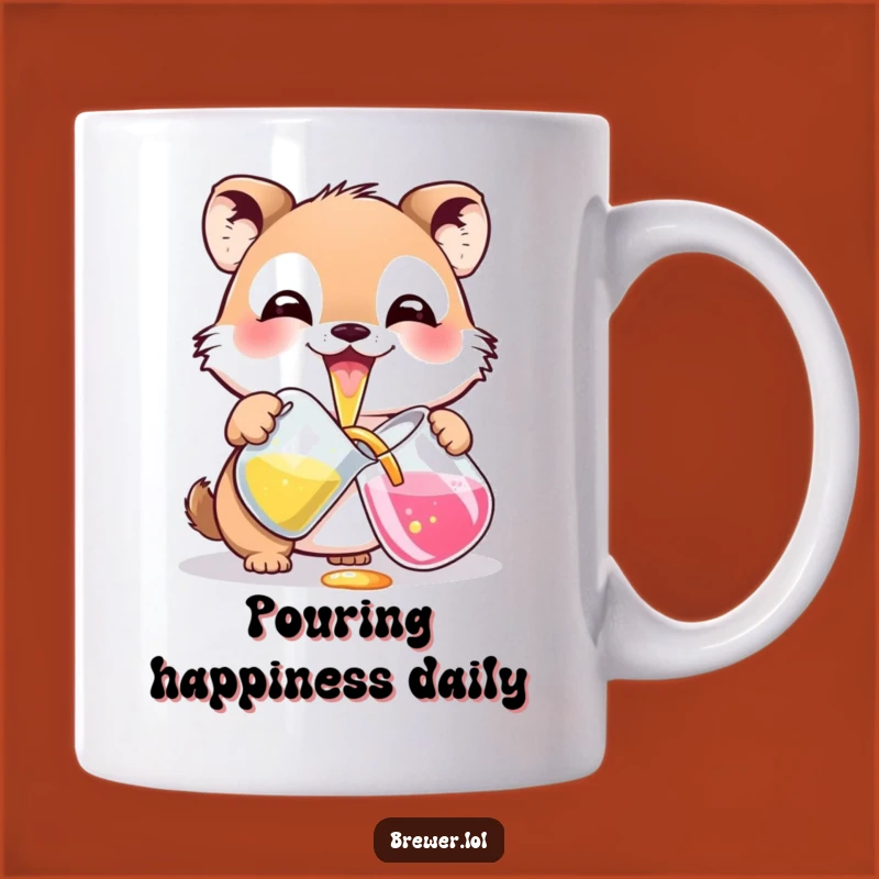 Funny Potion Pouring Animal Mug - Perfect Gift for Mixologists & Magic Fans