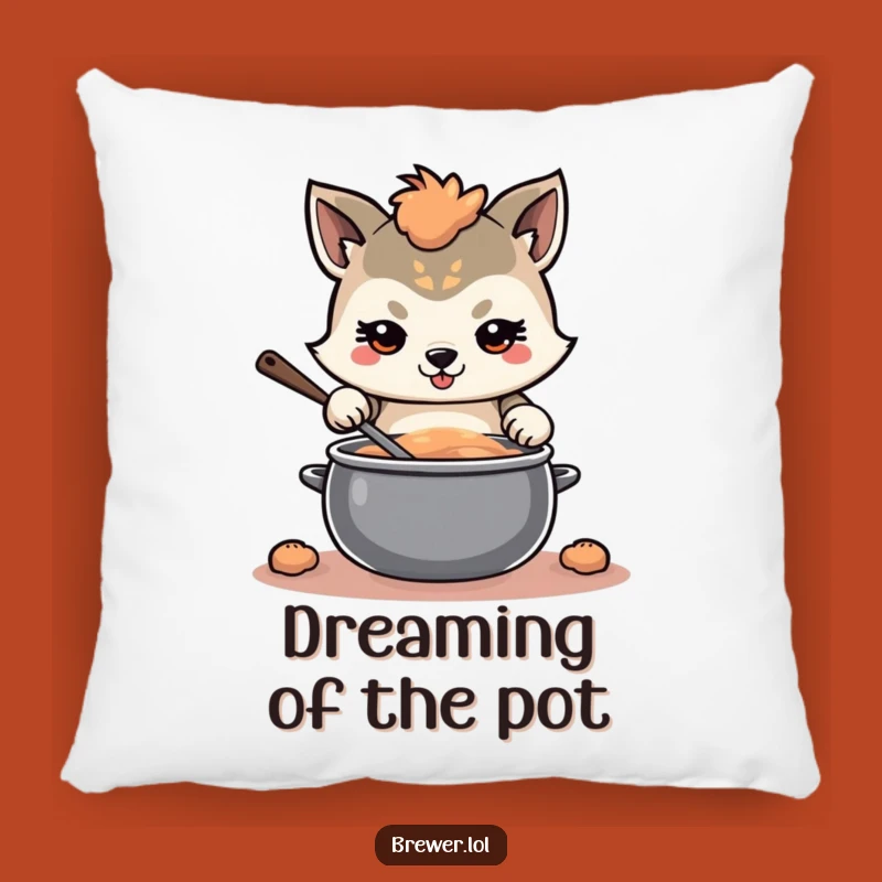 Cozy Funny Determined Animal Pillow - Rest with Focused Comfort