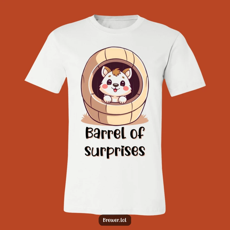 Funny Surprised Animal T-Shirt - Wear Your Wonder with Joy