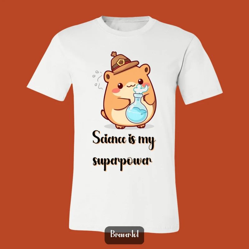 Funny Mad Scientist Animal T-Shirt - Wear Your Genius with Humor